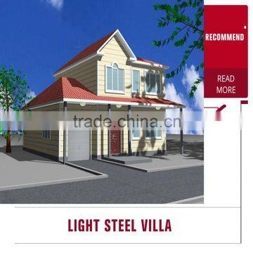 prefabricated house,fast build Light steel villa