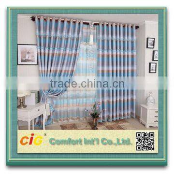 2018 Embroidered Fabric/Blackout Curtain Fabric/Polyester Curtain Fabric