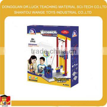 High quality kids toys Mechanical Engineering series block toy plastic gears for toys