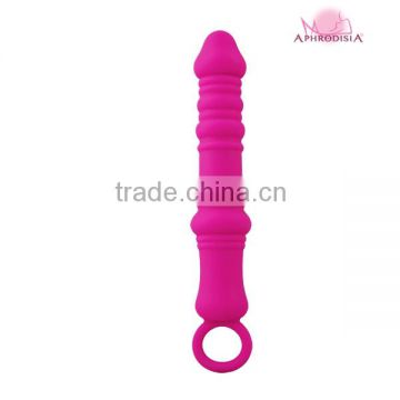 NEW ITEM rose silicone anal stimulator for male