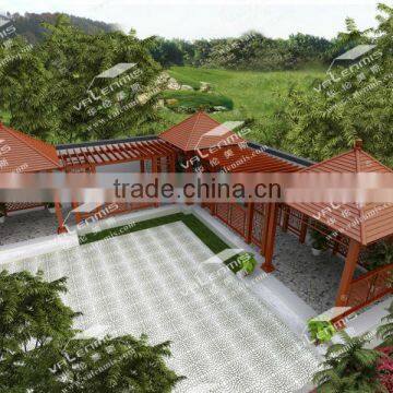 Easy Assembly of Chinese Aluminum Alloy Pavilion or Gazebos 2015