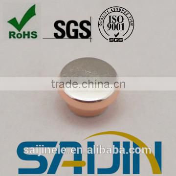 AgCu/AgNi/AgCdO/AgZnO bimetal electrical silver contact