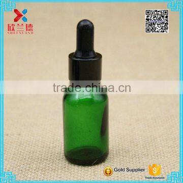 18/410 Green Glass Essential Oil Bottle made in China 15ml