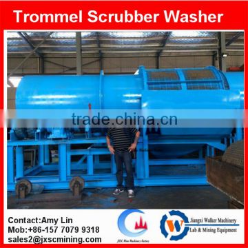 alluvial gold washing plant trommel scrubber