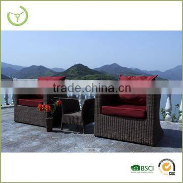 2015 new design garden treasures 3 pc furniture sofa/rattan outdoor furniture/rattan outdoor furniture