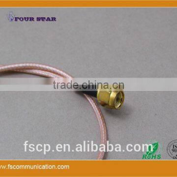 RG316 Cable Assembly With SMA RP-Female Bulkhead to SMA RP-Male Connector photo-5