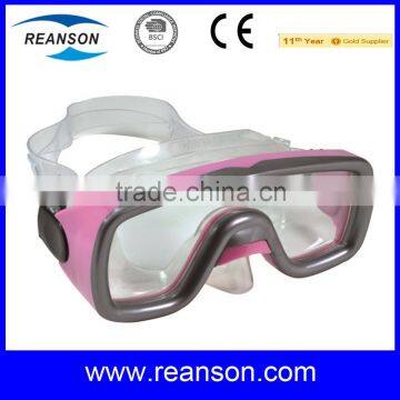 Comfortable China Tempered Glass Diving Mask with CE Certification