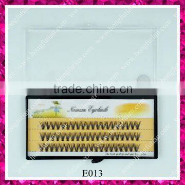 Qingdao manufacturers synthetic hair handmade lashes eyelash extensions false individual eyelash extension