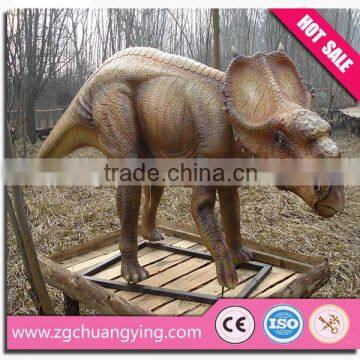 3.5m amusement park fiberglass dinosaur statue for sale