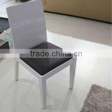 white fashion wood chair Restaurant room furniture