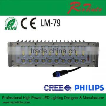 High Lumen Shoebox Solar Led Street Light Module, 50w Led Street Light Module 100-277V AC/200-480V AC photo-2