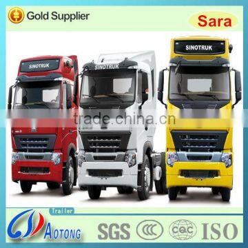 China Sinotruk HOWO A7 6X4,4x2 371-420hp Tractor Truck /Trailer Trucks For Sale