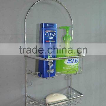 Factory price Chrome plating bathtub shelf