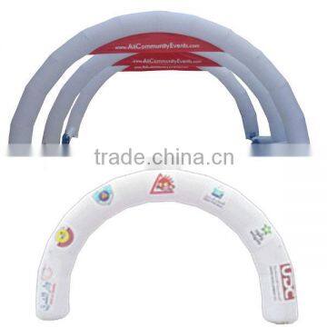 Inflatable car racing entrence archway
