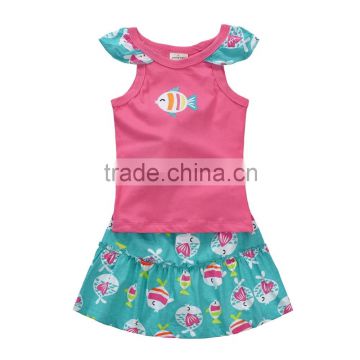 bulk wholesale summer adult baby girl boutique clothing sets