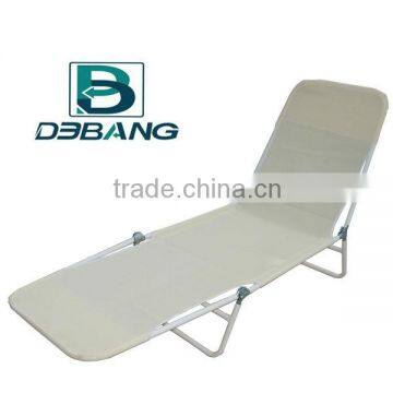 Polyester/Sling Folding Sun Beds -- Portable, Easy Store Lounge