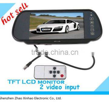 7 inch 16:9 TFT LCD Widescreen Rearview Mirror Monitor With 480(W) x RGB x 234(H)