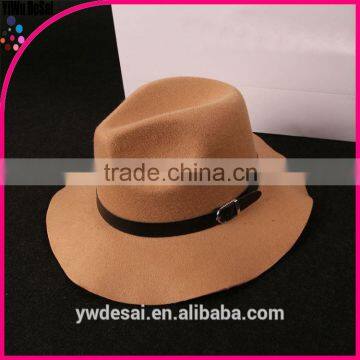 hot sale lady hat wool hat Top hat Autumn and winter cap