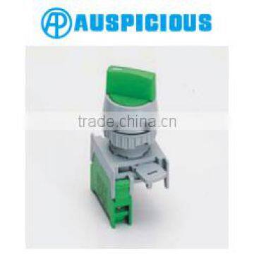 22mm IP65 Waterproof 2 Position Spring Return Selector Switch (GRS222)