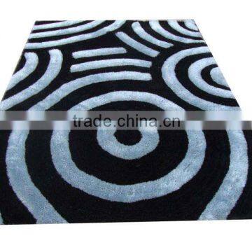 3D Shag Rug for living room