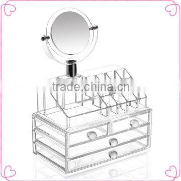 New Hot 6 Drawer Acrylic Makeup Organizer,acrylic Drawer Storage Organizer Wholesale