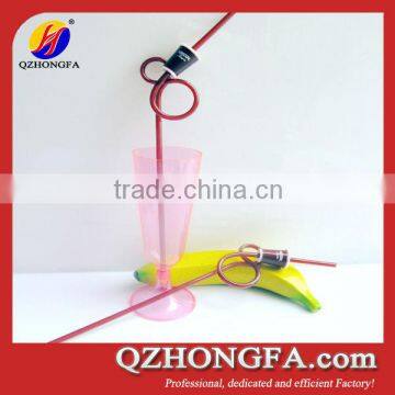 2014 New Product Hard Plastic Drinking Straw