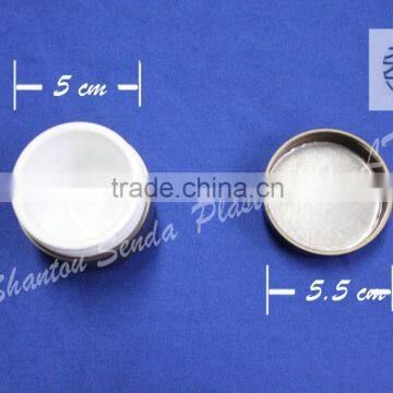 plastic cream containers, face cream bottle 50ml, plastic cosmetic packaging cream jar