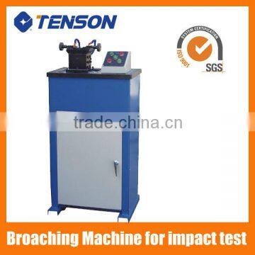 Broaching Machine for Impact Test Sample Preparation