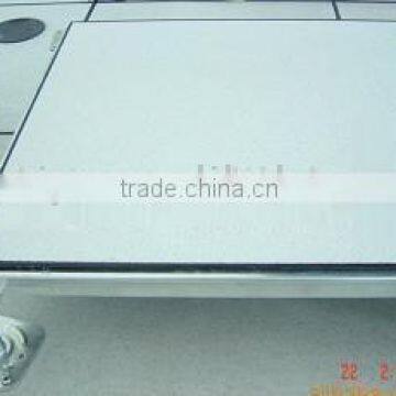 Antistatic steel raised floor