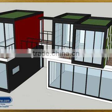 iPrefab-LPOBS-M5 Amusing interesting inventive innovative prefabricated stores complexes container and prefab shops sunroom bar