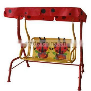 Steel Frame Baby Hammock In Ladybird Pattern