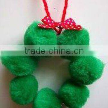 2013 new design Green Chirsmas Ring Ornament