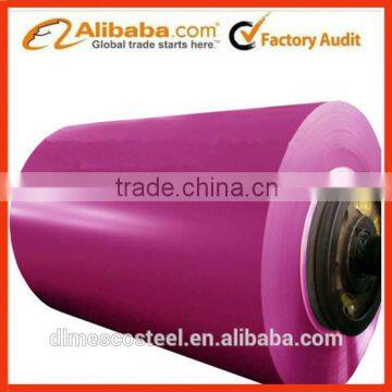 High Quality Purple Prepainted galvanized steel coil/Sheet for building PPGI/ PPGL