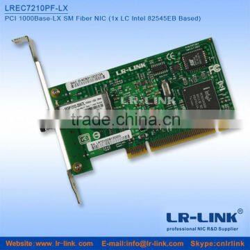 1x LC Intel 82545EB PCI 1000Base-LX SM pci serial card With 32 bit PCI date transfer bus