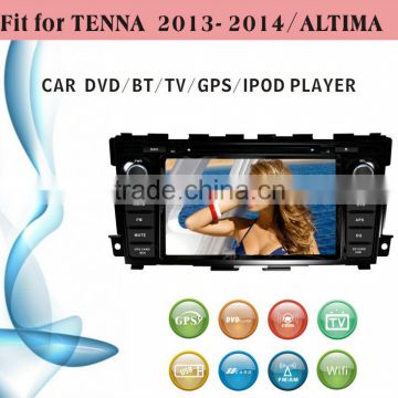 android car dvd player fit for Nissan Tenna 2013 2014 with radio bluetooth gps tv