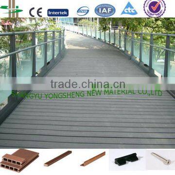 Laminated flooring and WPC plastic decking