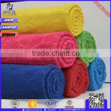 Jacquard Cotton Bath towel Beach towel Gaoyang county textile Factory