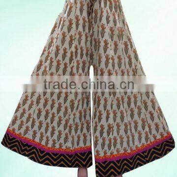 Buy Cotton Palazzo Trouser At Wholesale