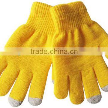 Unisex Magic Solid Color Touch Screen Gloves for iPhone iPad Android