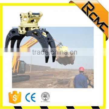 hydraulic excavator log grapple for construction machinery parts