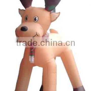 Christmas inflatable deer toy decoration for kids