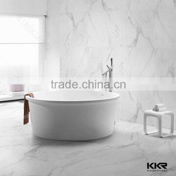 Luxury Round Bathtub Whirlpool Tub Shower Bath Tub photo-3