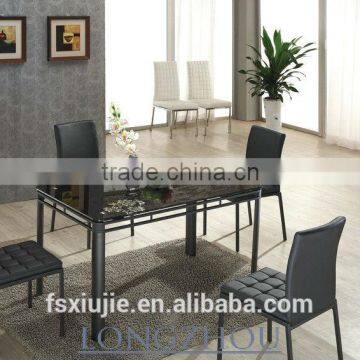 Z629 Stackable Black and White Leather Dinner Chair photo-6