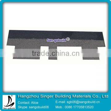 2015 Ghana Hot Sale Brown Goethic Asphalt Roofing Shingle For House Roof Tile