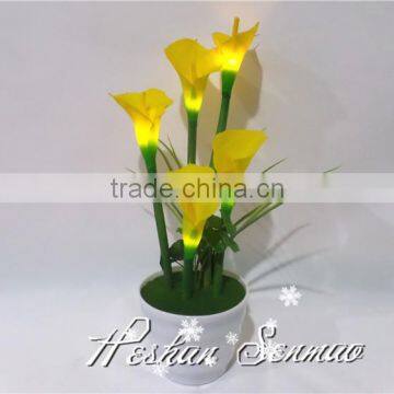Energy-saving Artificial Flower With Led Light Artificial Potted Plants With Led photo-2