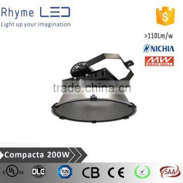 200W 30W-600W CE RoHS Mean Well driver led high bay light