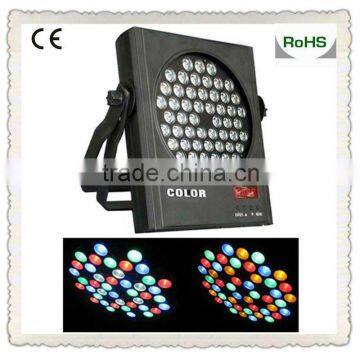 54*3W RGBWA led mini par lights