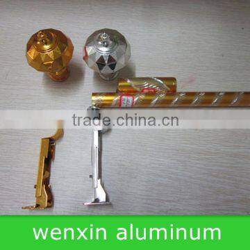 24mm aluminum pipe with noise-reduce bar