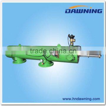 Hydraulic motor helical scan automatic self cleaning irrigation filter