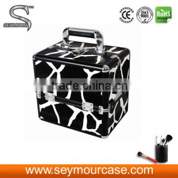 Fashion Black Aluminum Cosmetice Case